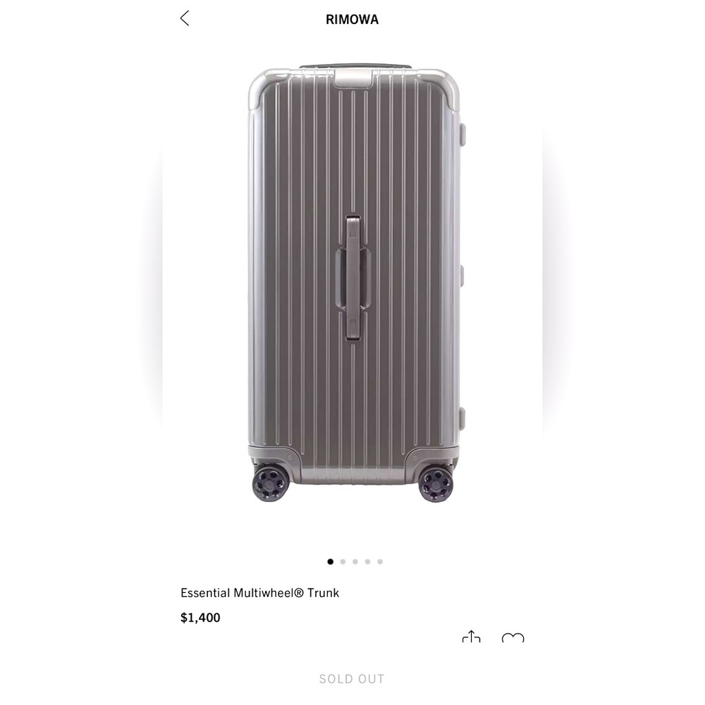 Rimowa trunk suitcase FREE SHIPPING